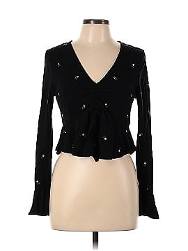 Topshop Long Sleeve Top (view 1)