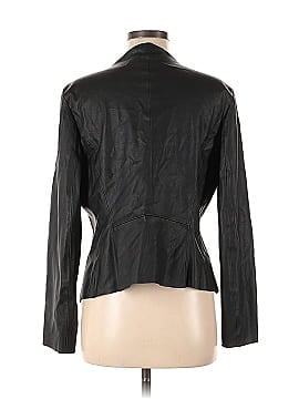 Zara Basic Faux Leather Jacket (view 2)