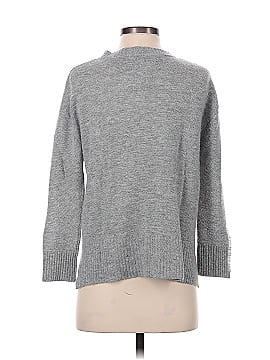 Enza Costa Wool Pullover Sweater (view 2)