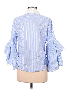 Jonathan Simkhai Long Sleeve Button-Down Shirt (view 2)