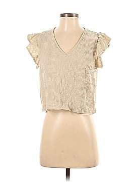 MIOU MUSE Short Sleeve Blouse (view 1)