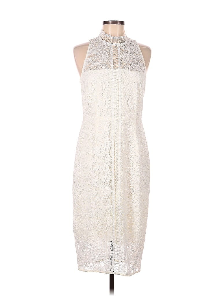 Click to view more detailed imagery on our partner's website Pre-owned Eliza J Cocktail Dress In White