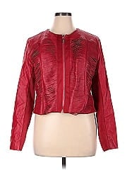 Ashley Stewart Faux Leather Jacket