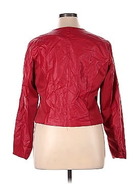 Ashley Stewart Faux Leather Jacket (view 2)