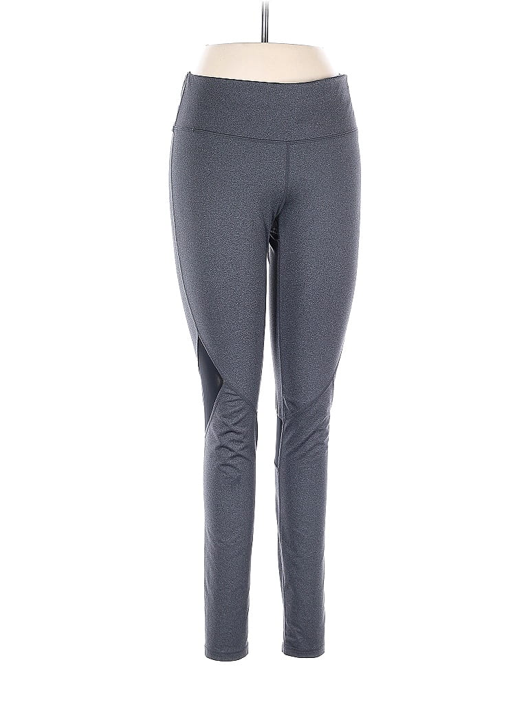 Pre-owned Reebok Active Pants In Gray