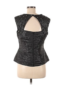 Victor Costa Sleeveless Blouse (view 2)