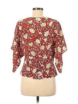 Anna Sui for Anthropologie Short Sleeve Blouse (view 2)
