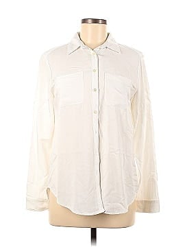 Ann Taylor LOFT Long Sleeve Button-Down Shirt (view 1)