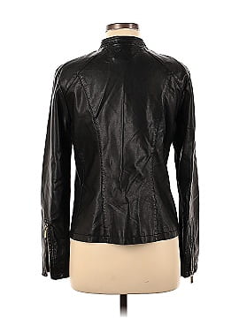 Calvin Klein Faux Leather Jacket (view 2)