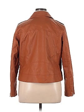 Alivia Ford Faux Leather Jacket (view 2)