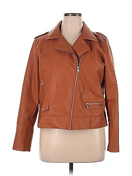 Alivia Ford Faux Leather Jacket (view 1)