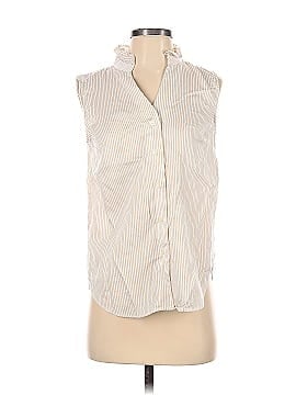 Ann Taylor Sleeveless Button-Down Shirt (view 1)