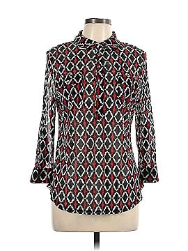 INC International Concepts Long Sleeve Blouse (view 1)