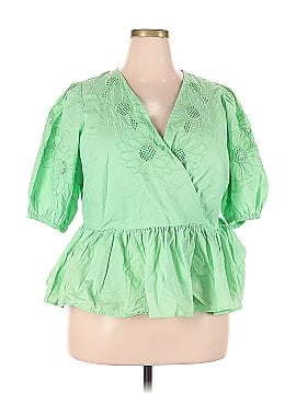 M&S Collection Short Sleeve Blouse (view 1)