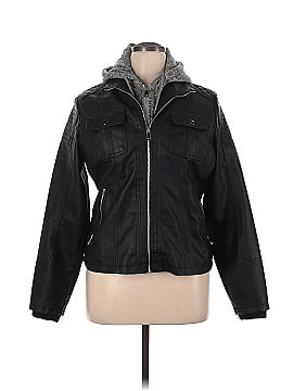 Royalty For Me Faux Leather Jacket (view 1)