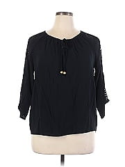 Ny Collection Long Sleeve Blouse
