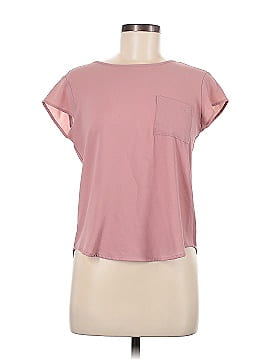 Pink Rose Short Sleeve Blouse (view 1)