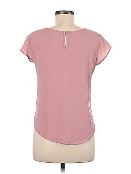 Pink Rose Short Sleeve Blouse (view 2)