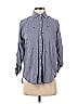 Sundry Hearts Gray 3/4 Sleeve Button-Down Shirt Size XS (0) - photo 1