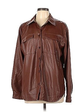 Anine Bing Faux Leather Jacket (view 1)