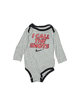 Nike Long Sleeve Onesie (view 1)