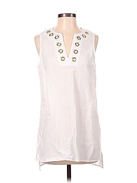 August Silk Sleeveless Blouse (view 1)