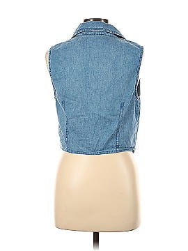 Pilcro by Anthropologie Sleeveless Button-Down Shirt (view 2)