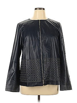 Lafayette 148 New York Leather Jacket (view 1)