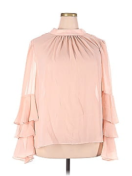 ELOQUII Long Sleeve Blouse (view 1)