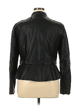 New York & Company Faux Leather Jacket (view 2)