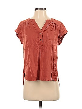 Rose + Olive Short Sleeve Blouse (view 1)