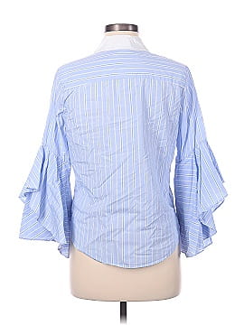 Jonathan Simkhai Long Sleeve Button-Down Shirt (view 2)