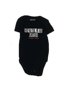 CALVIN KLEIN JEANS Short Sleeve Onesie (view 1)