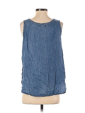 Aqua Sleeveless Blouse (view 2)