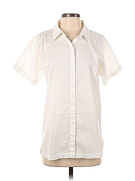 Eileen Fisher Short Sleeve Button-Down Shirt (view 1)