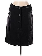 Etcetera Leather Skirt