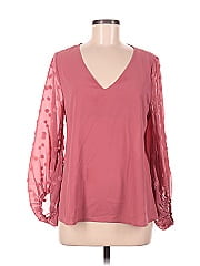 Pink Lily Long Sleeve Blouse