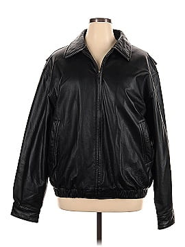 St. John's Bay Leather Jacket (view 1)