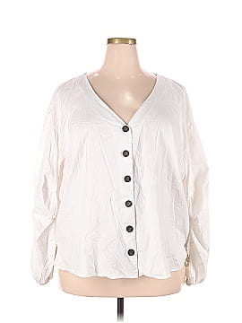 ELOQUII Long Sleeve Blouse (view 1)