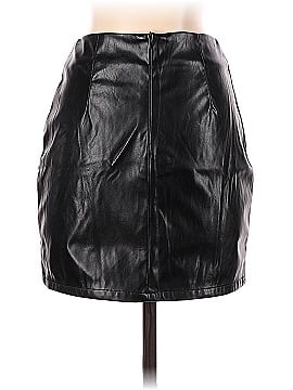 Lulus Faux Leather Skirt (view 2)