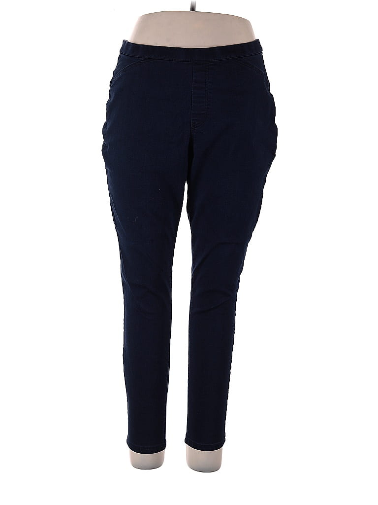 Intro Love Blue Casual Pants Size 16 - photo 1