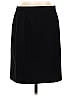 Escada 100% Newwool Solid Black Wool Skirt Size EU 40 / US 10 - photo 1