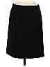 Escada 100% Newwool Solid Black Wool Skirt Size EU 40 / US 10 - photo 2
