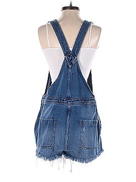 Denim Co Overall Shorts (view 2)