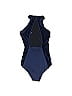 Minelli Blue Bodysuit Size P (petite) - photo 2