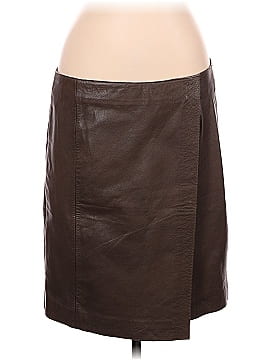 Valette Leather Skirt (view 1)