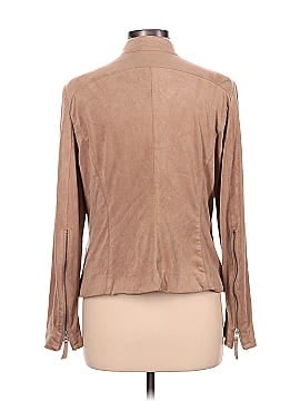Adrienne Vittadini Faux Leather Jacket (view 2)