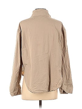 BEIGE BOTANY Long Sleeve Button-Down Shirt (view 2)