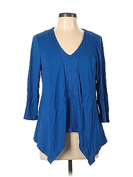 Adrianna Papell Long Sleeve Blouse (view 1)