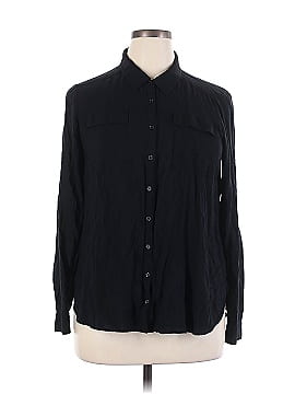 a.n.a. A New Approach Long Sleeve Button-Down Shirt (view 1)